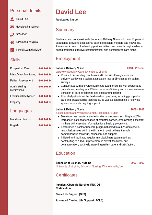 Resume Examples - CVwizard